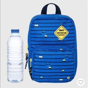 Toddler Construction Print Mini Backpack *NWT*